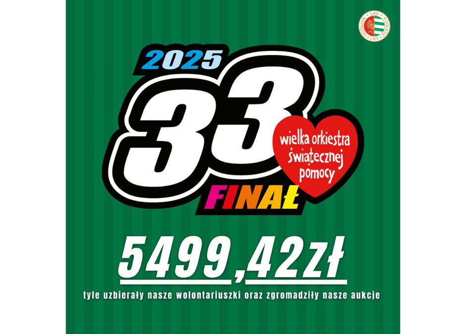 5499,42 zł dla WOŚP