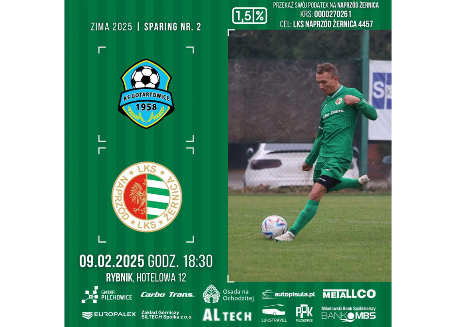 KS Gotartowice drugim sparingpartnerem