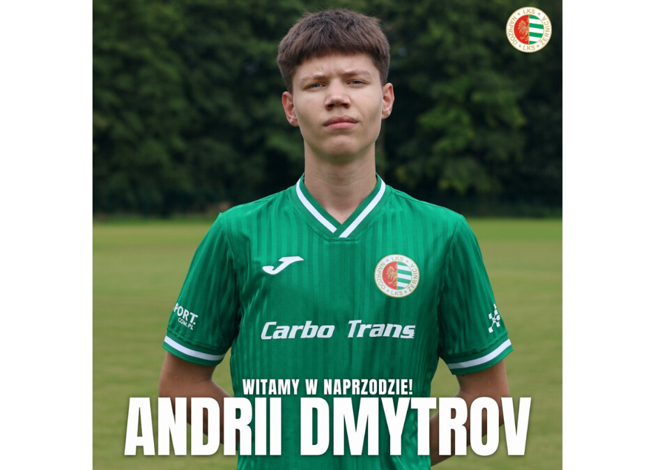 Nowym zawodnikiem naszego klubu został Andrii Dmytrov