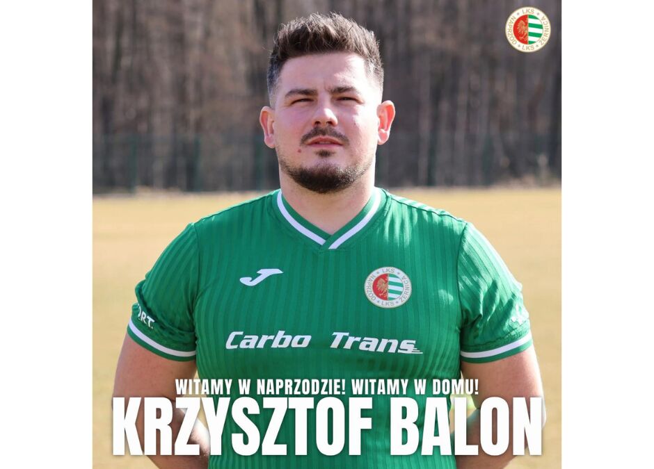 Krzysztof Balon wraca do Naprzodu!