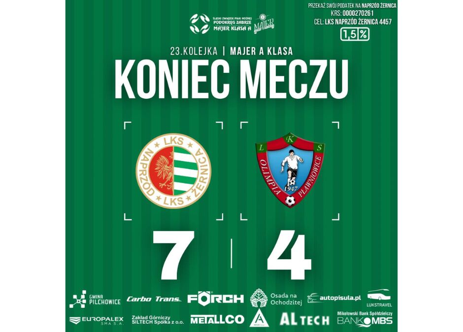 A klasa: Naprzód 7:4 Olimpia