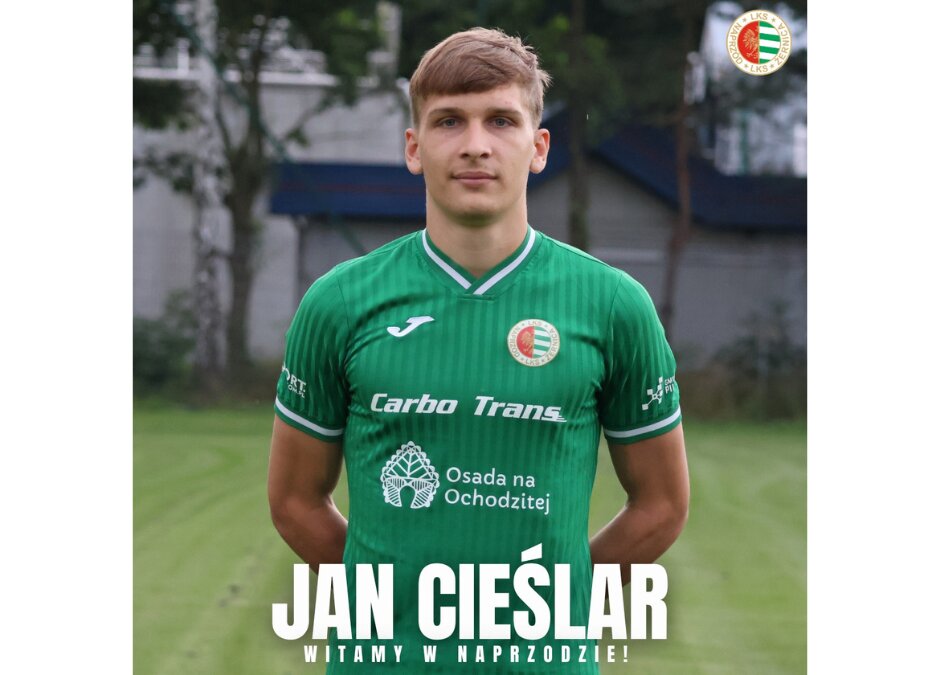 Jan Cieślar zawodnikiem Naprzodu!