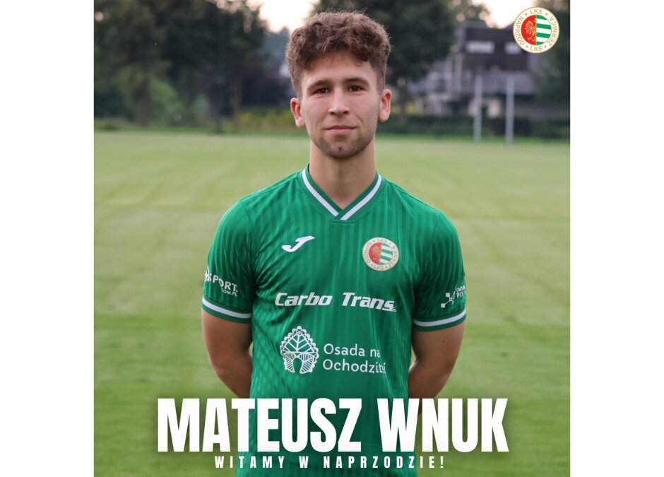 Mateusz Wnuk zawodnikiem Naprzodu