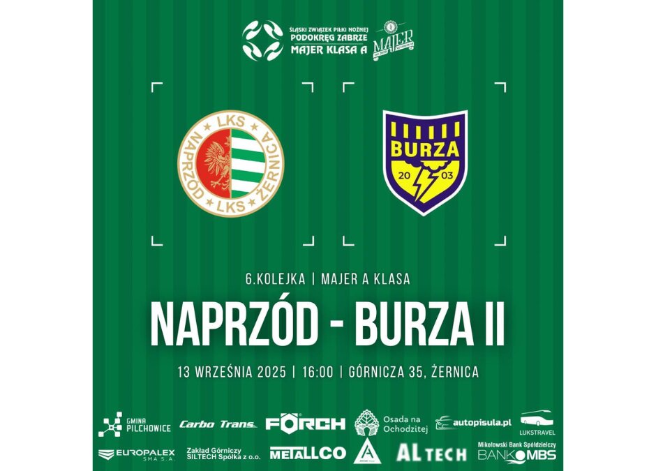 Rezerwy Burzy kolejnym rywalem